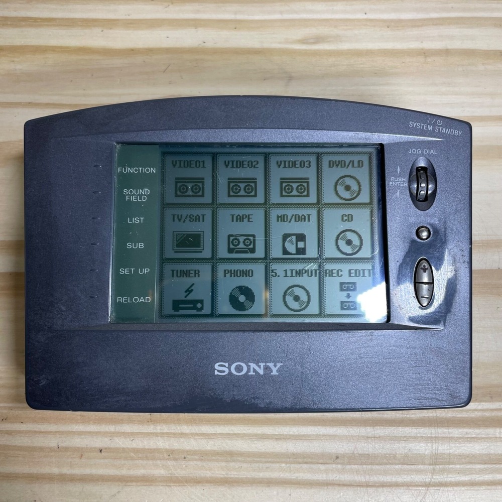 Sony RM-TP504 Remote Control Universal Touch Screen No Stylus As Is Read Descrip